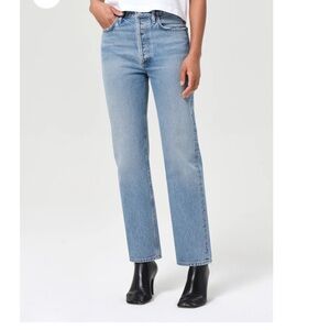 Agolde 90'S PINCH WAIST HIGH RISE STRAIGHT